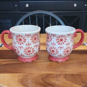 Pioneer Woman Floral Mugs